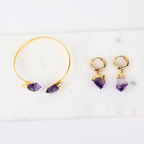 Kit Brinco e Bracelete Roxo