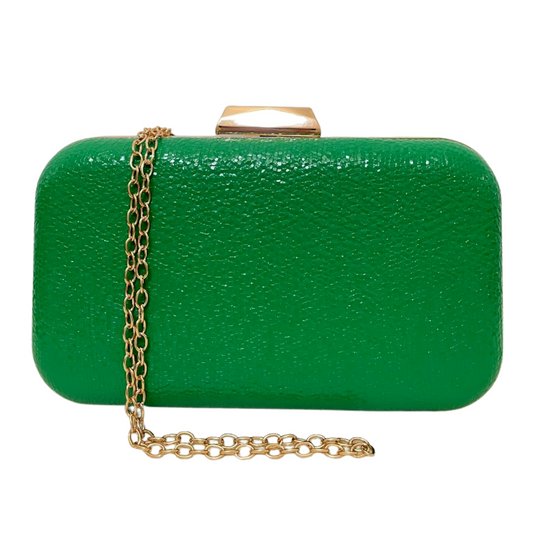 Bolsa de Festa Clutch Verde Bandeira