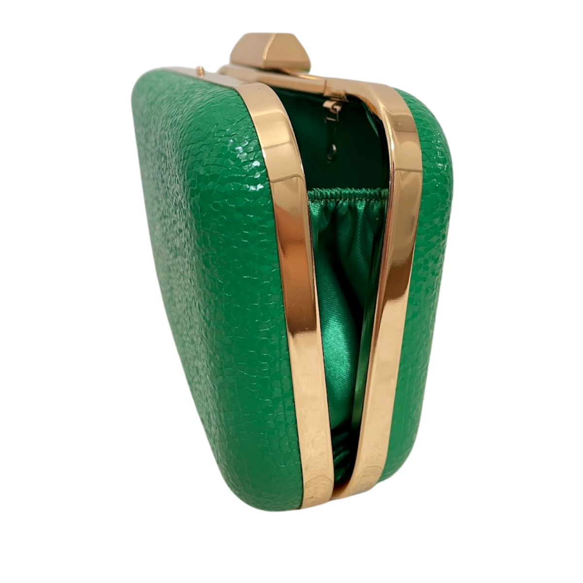 Bolsa de Festa Clutch Verde Bandeira