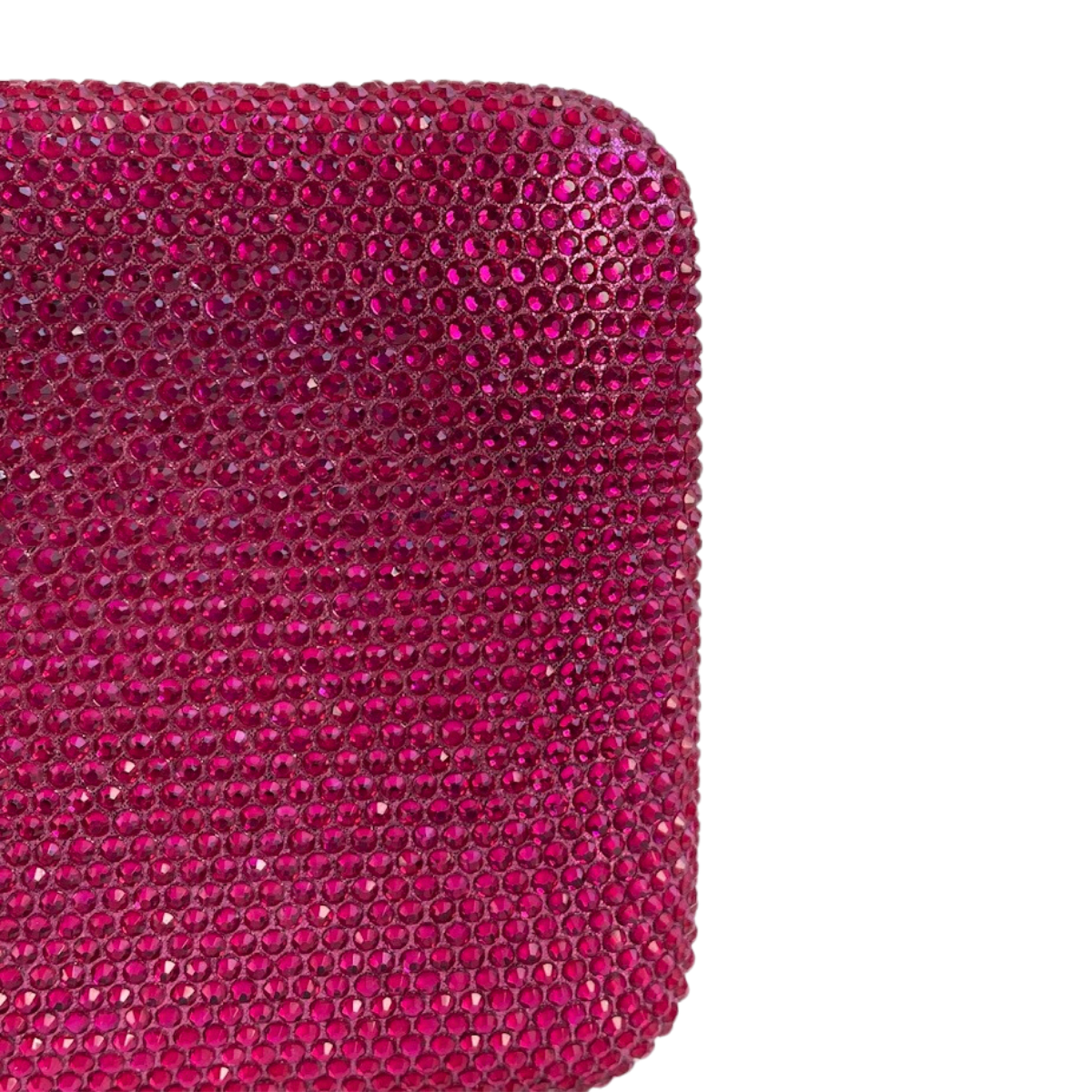 Bolsa Festa Clutch Pedraria Retangular Rosa