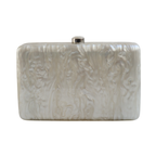 Bolsa Clutch Festa Acrílico Off White