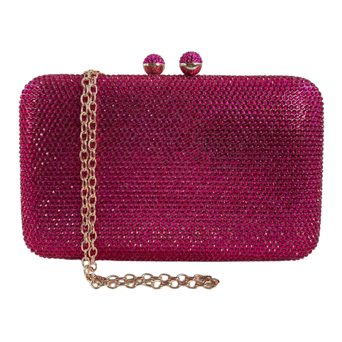 Bolsa Festa Clutch Pedraria Retangular Rosa