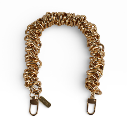 Alça de Mão Elos - Dourada