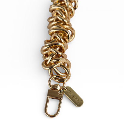 Alça de Mão Elos - Dourada