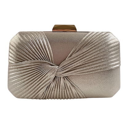 Bolsa de Festa Clutch Dourado Champagne