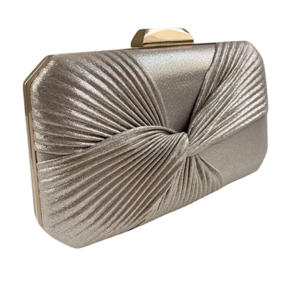 Bolsa de Festa Clutch Dourado Champagne