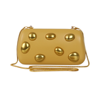 Bolsa Clutch Festa Courino Amarela - ReUse