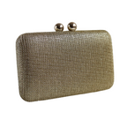 Bolsa de Festa Clutch Malha Dourada - ReUse