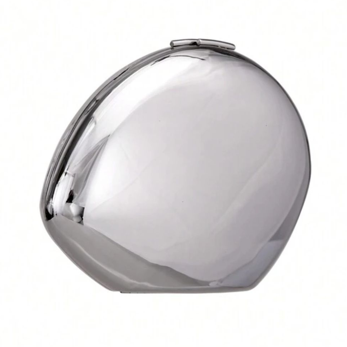 Bolsa de Festa Clutch Prata Metalizada - ReUse