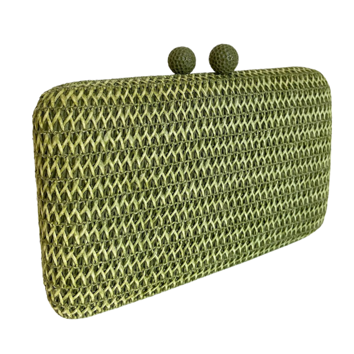 Bolsa Clutch Festa Palha Verde Oliva