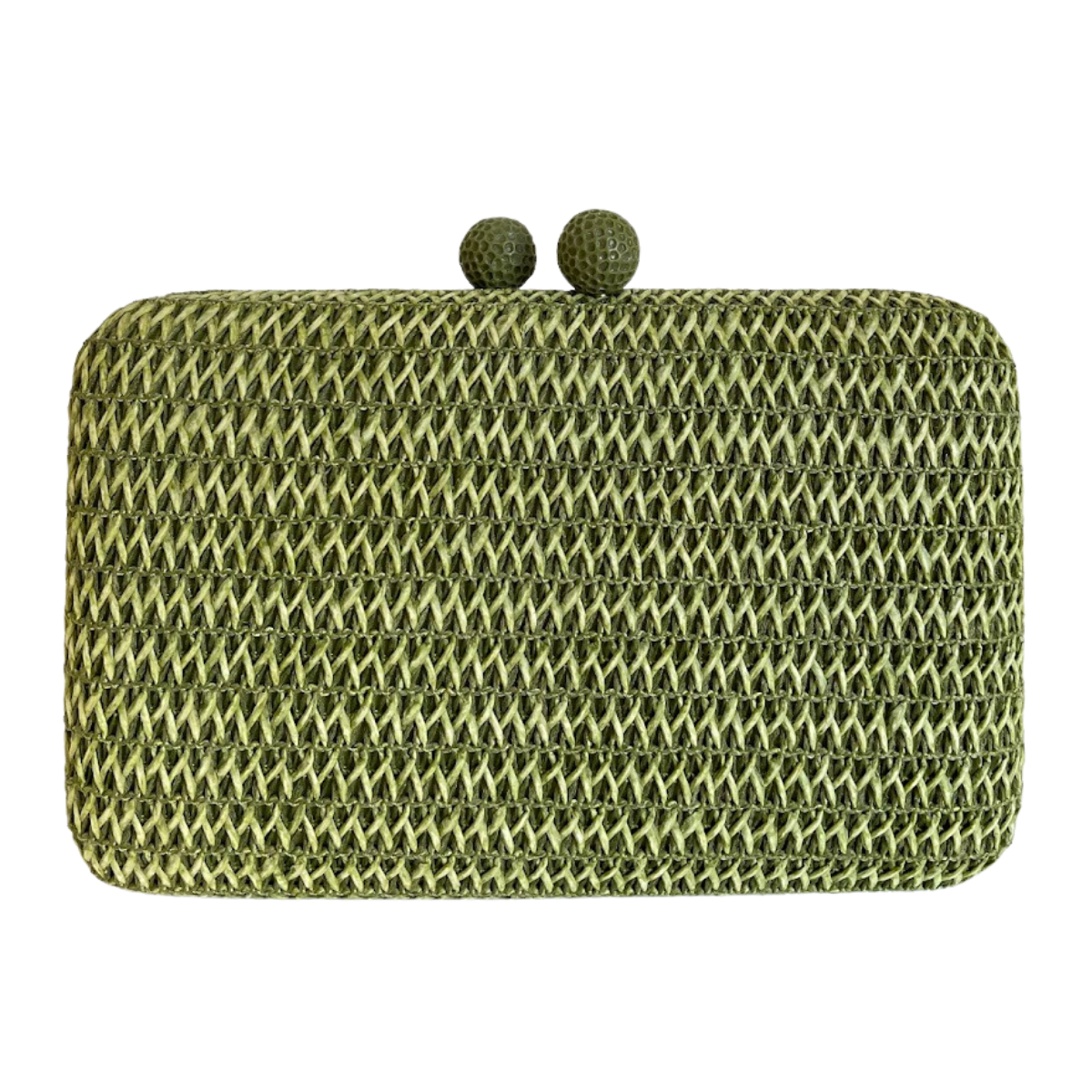 Bolsa Clutch Festa Palha Verde Oliva