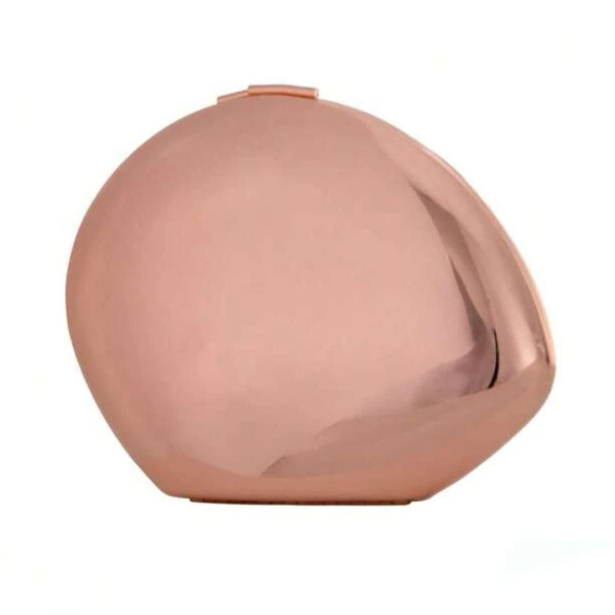 Bolsa de Festa Clutch Rosê Gold Metalizada - ReUse