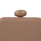 Bolsa Festa Clutch Tecido Bege