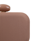 Bolsa Festa Clutch Tecido Bege