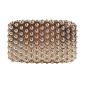 Bolsa de Festa Clutch Acrílico Champagne e Perolas - ReUse