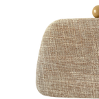 Bolsa de Festa Clutch Linho Bege - ReUse