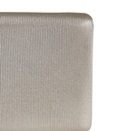 Bolsa Clutch Festa Tecido Fecho de Folha Dourado