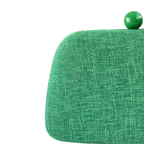 Bolsa de Festa Clutch Linho Verde