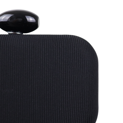 Bolsa Festa Clutch Tecido Preta