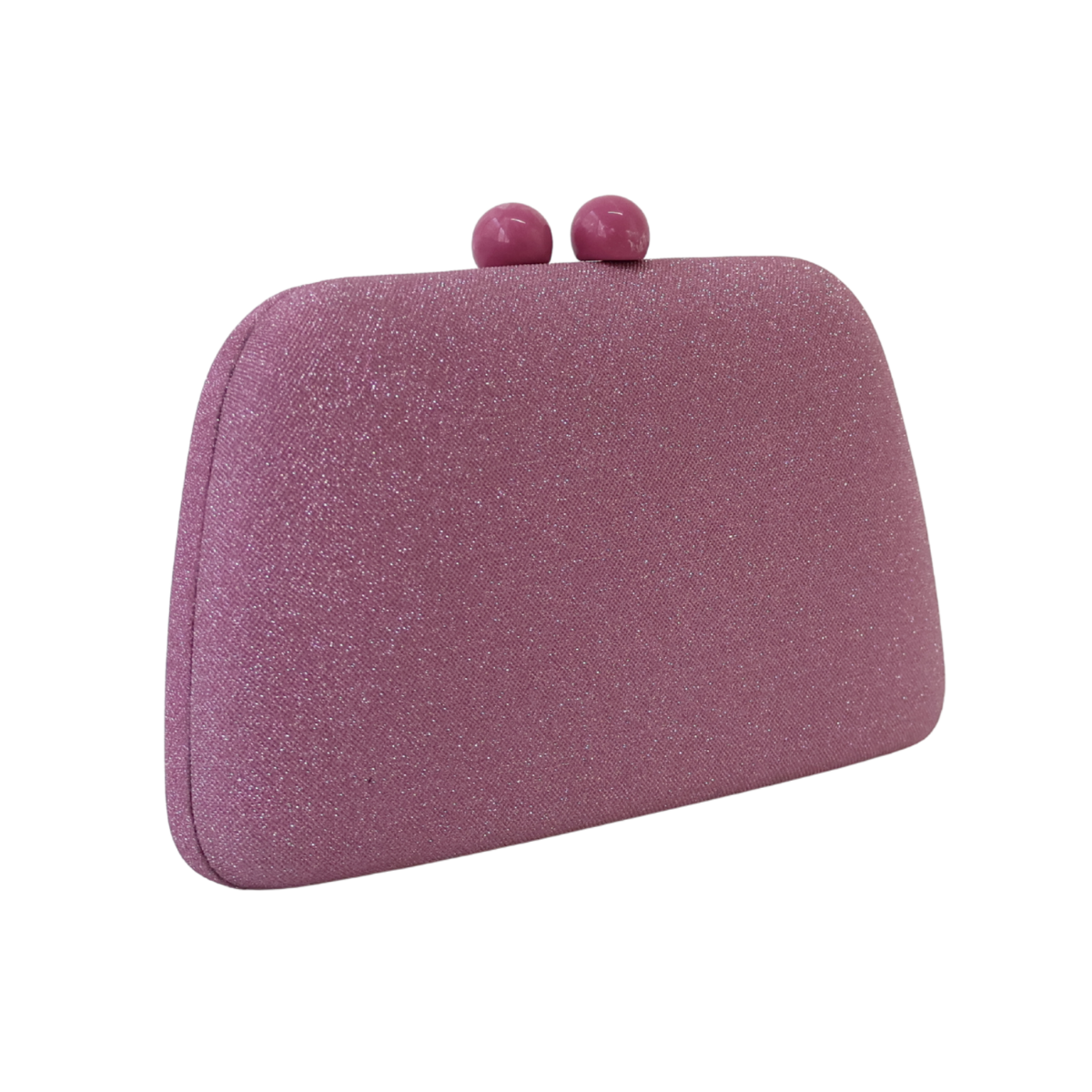 Bolsa de Festa Clutch Rosa Brilho