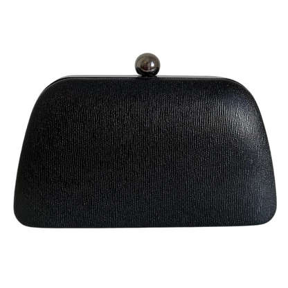 Bolsa de Festa Clutch Vinil Preta