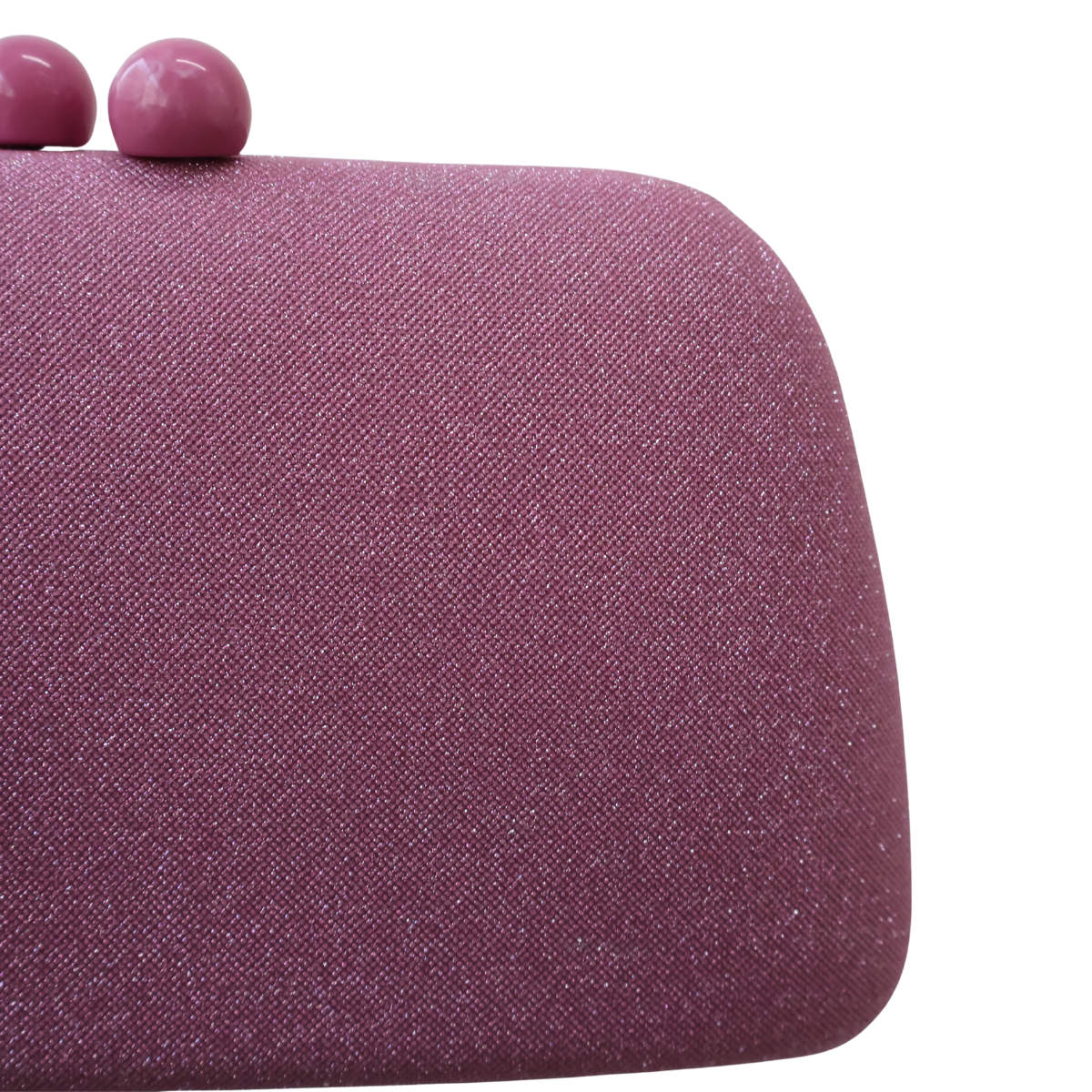 Bolsa de Festa Clutch Rosa Brilho