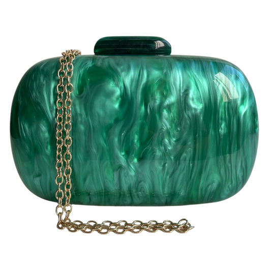 Bolsa Festa Clutch Acrílico Verde