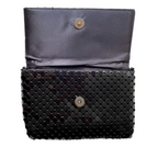 Bolsa de Festa Clutch Carteira Placa Metalizada