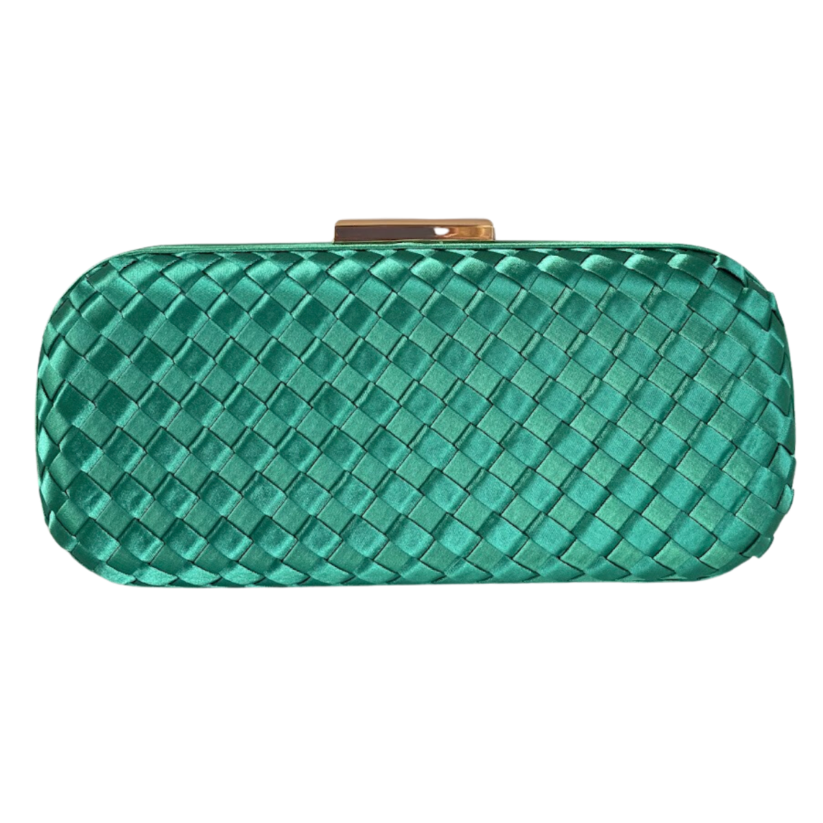 Clutch Tressê Cetim Inspired Grande Verde