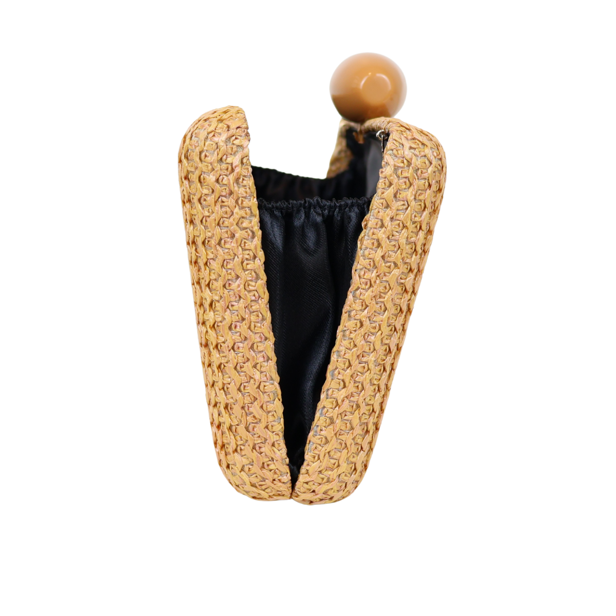 Bolsa Clutch Festa Palha Caramelo
