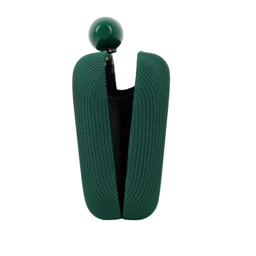 Bolsa Festa Clutch Tecido Verde