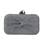 Bolsa Clutch Festa Palha Prata