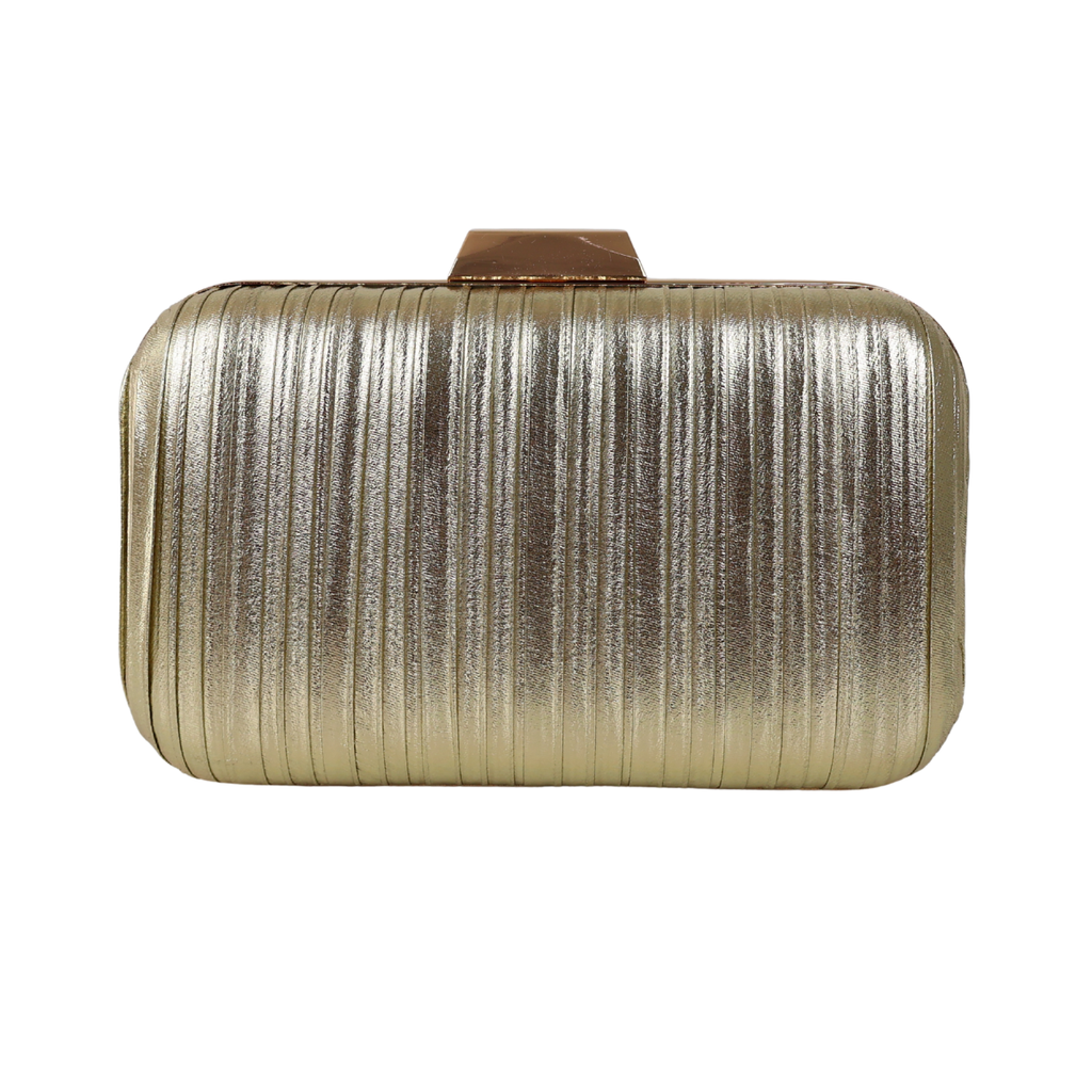 Bolsa Clutch Festa Dourado