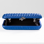 Bolsa Clutch Festa Tressê Média Azul Royal - ReUse