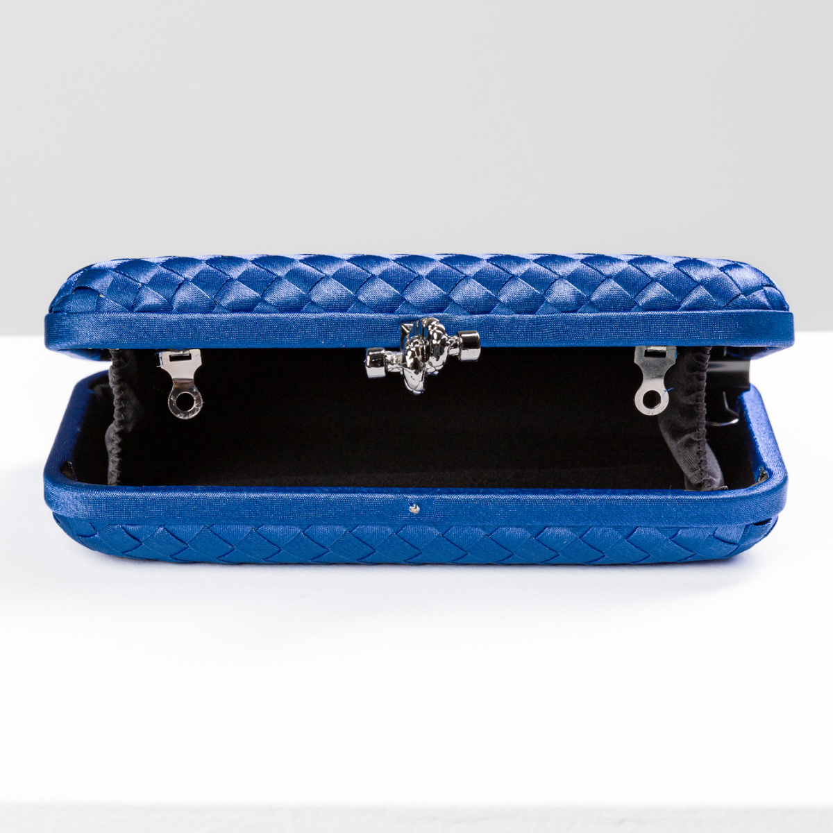 Bolsa Clutch Festa Tressê Média Azul Royal - ReUse