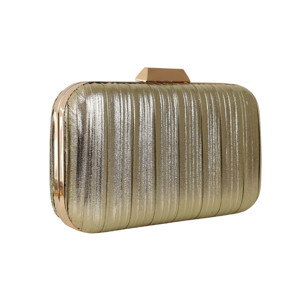 Bolsa Clutch Festa Dourado