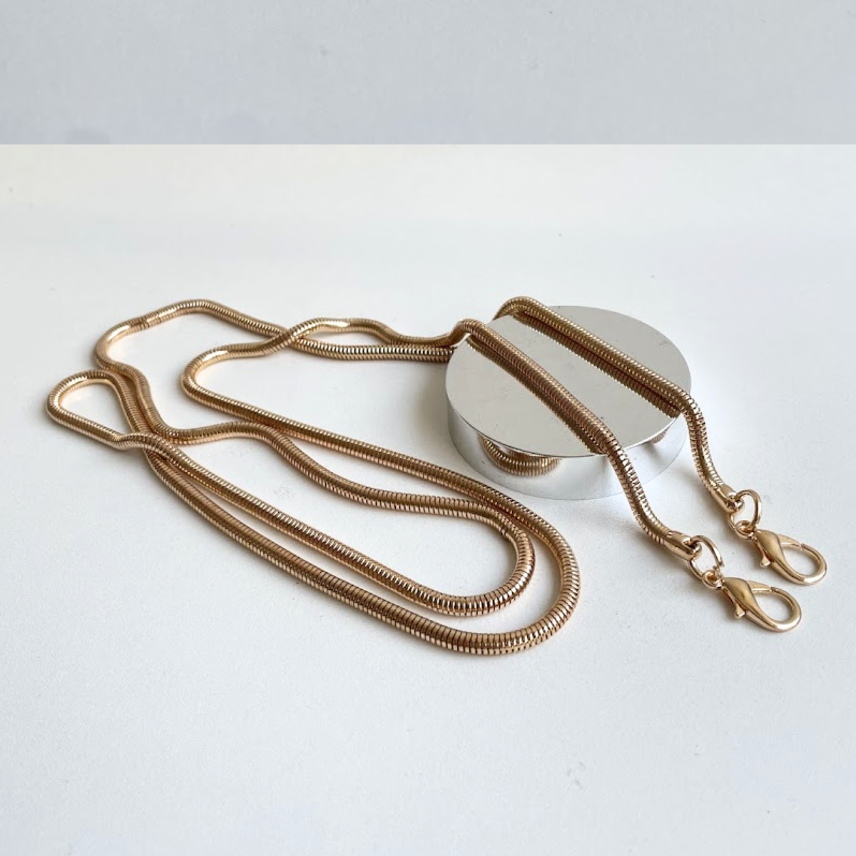 Alça Transversal Aço - Metal Dourado