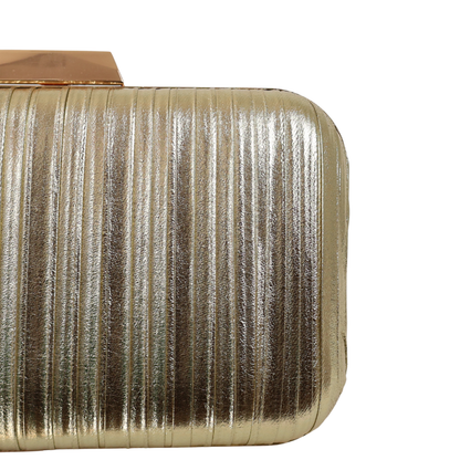Bolsa Clutch Festa Dourado