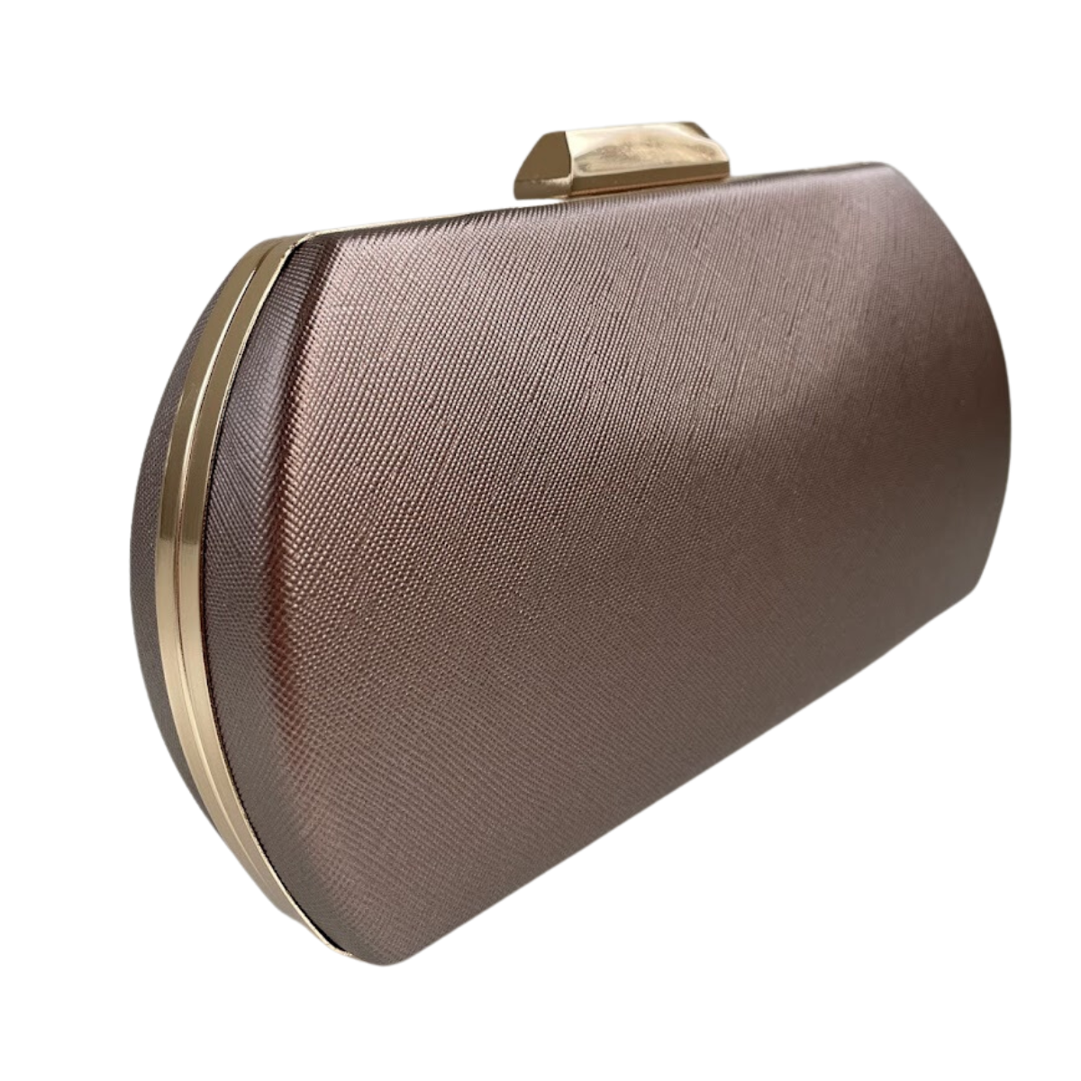 Bolsa Festa Clutch Marrom Bronze