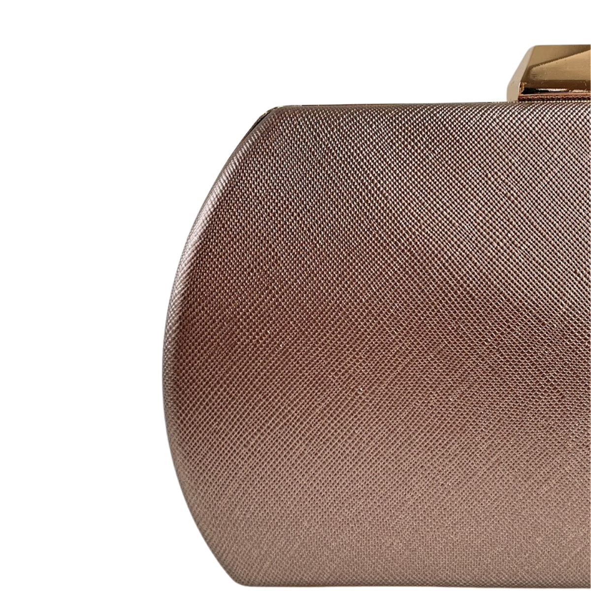 Bolsa Festa Clutch Marrom Bronze