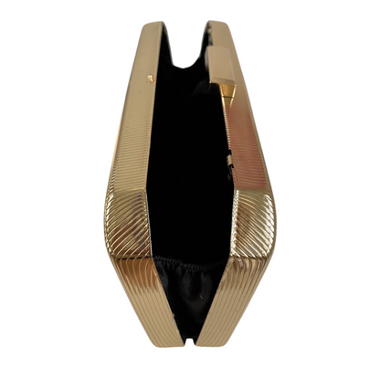 Bolsa de Festa Clutch Dourada Metalizada - ReUse