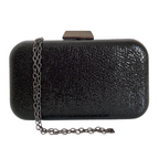 Bolsa de Festa Clutch Retangular Preta - ReUse