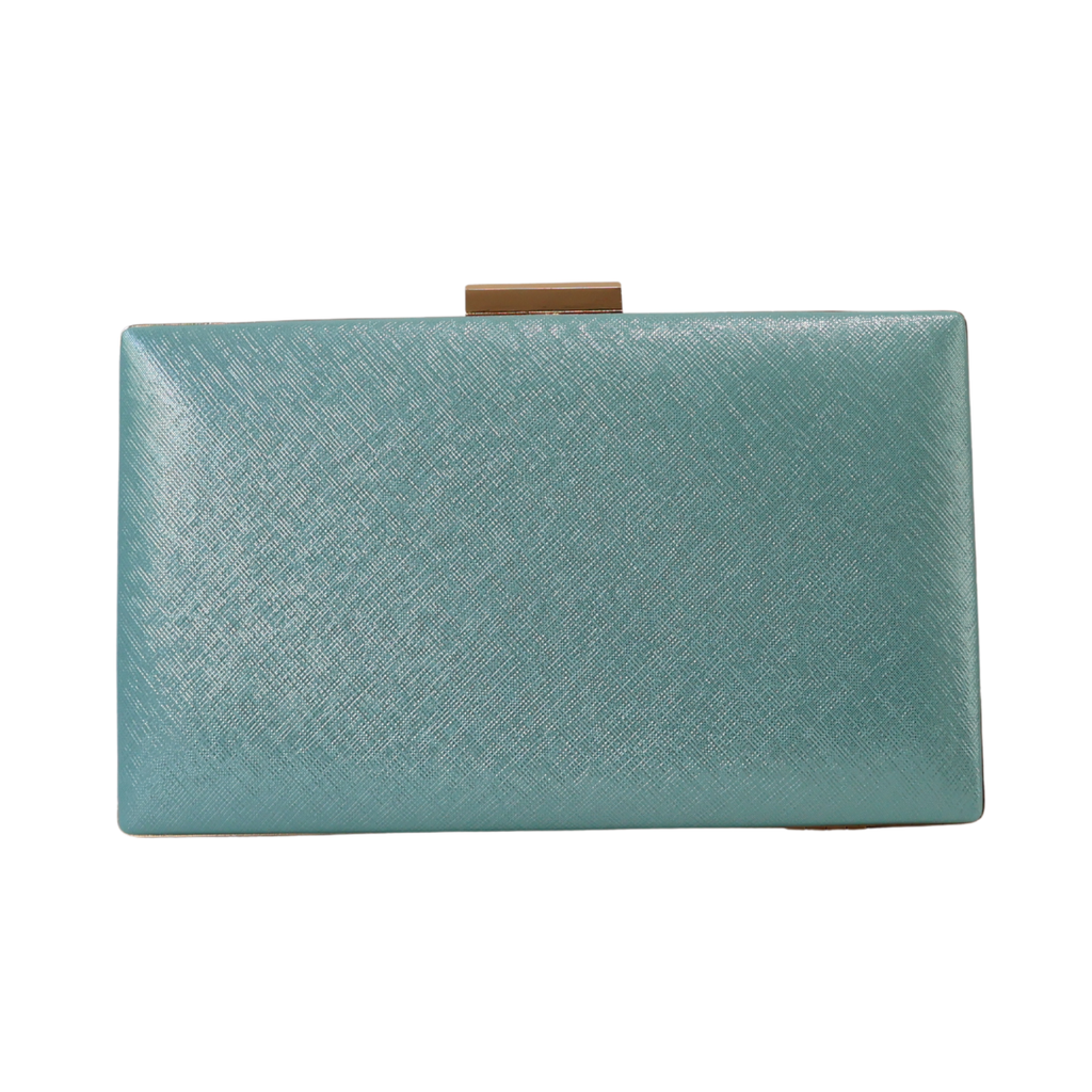 Bolsa de Festa Clutch Azul Turquesa