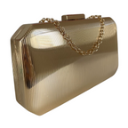 Bolsa de Festa Clutch Dourada Metalizada - ReUse