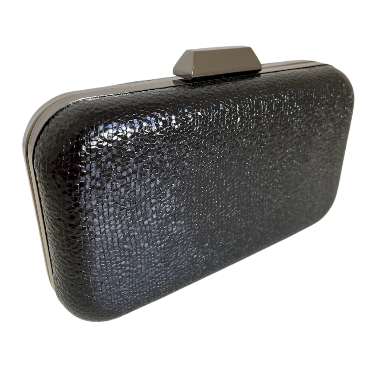 Bolsa de Festa Clutch Retangular Preta - ReUse