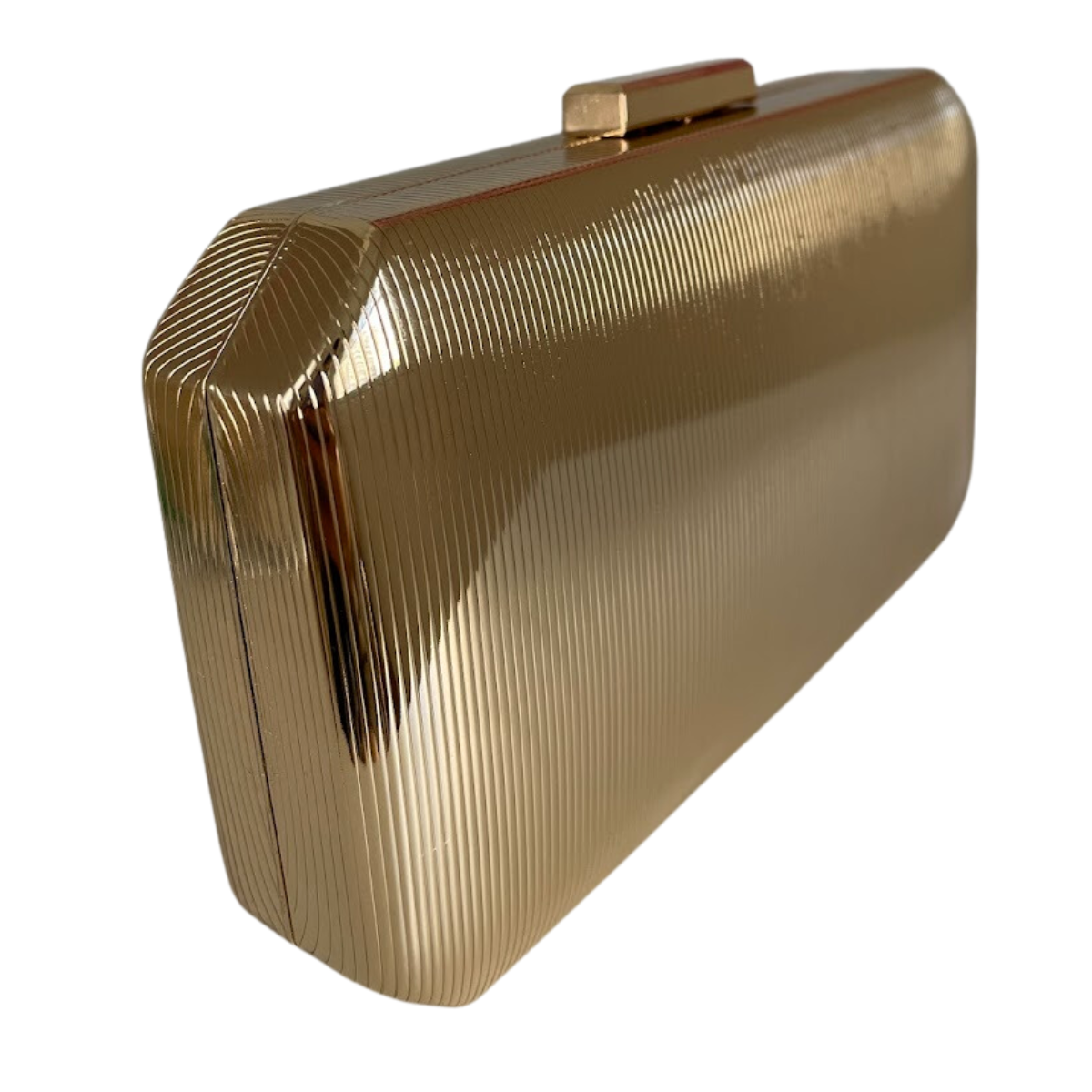 Bolsa de Festa Clutch Dourada Metalizada - ReUse