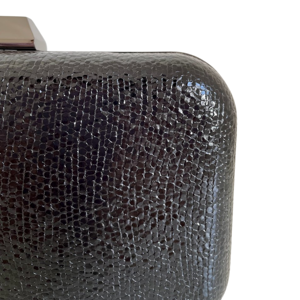Bolsa de Festa Clutch Retangular Preta - ReUse