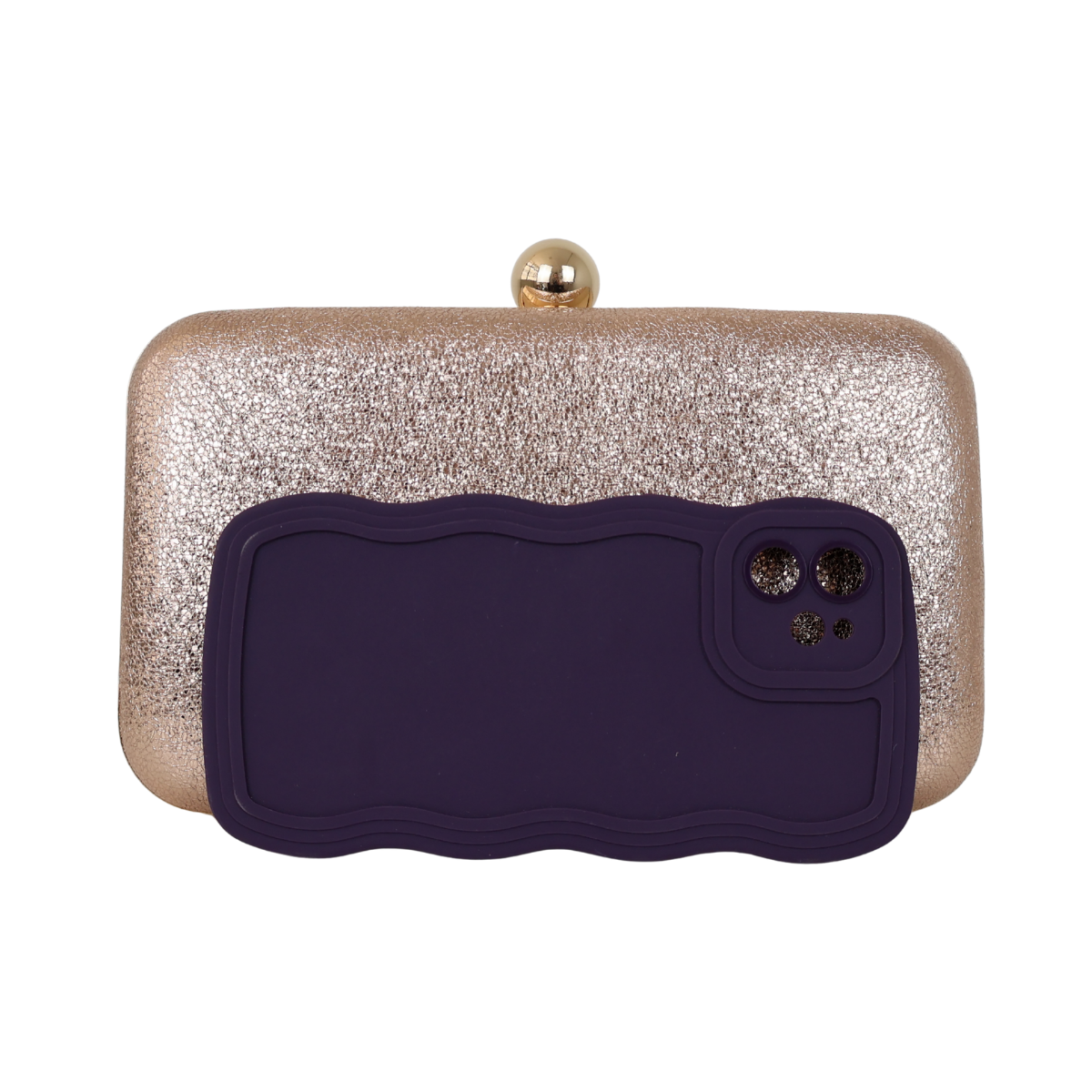 Bolsa Clutch Festa Champagne