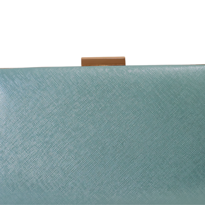 Bolsa de Festa Clutch Azul Turquesa