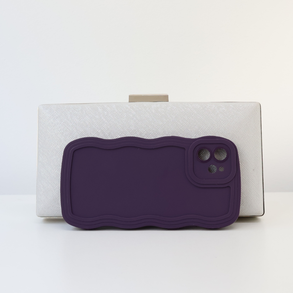 Bolsa de Festa Clutch Prata